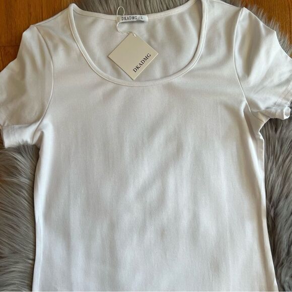 NWT Women’s DKADMG White Dress Size Large - Picture 4 of 4